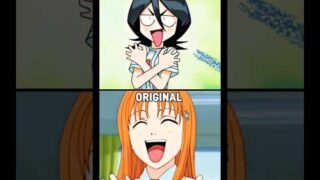 Bohahaha Edit Version Vs. Original Bohahaha From Bleach Anime. #shorts #anime #memes