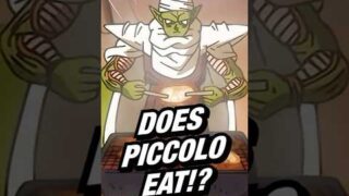Do Piccolo and the Namekians EAT in Dragon Ball? #dragonball #dbz #goku