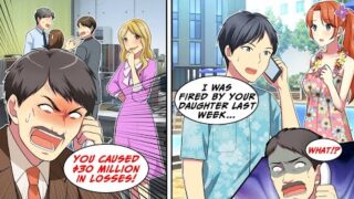 [Manga Dub] CEO blamed Me for $300M loss, but I was fired by His Daughter last week…!? [RomCom]