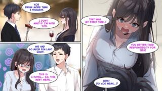 [Manga Dub] My boss is stunning and usually keeps her guard up around everyone but…