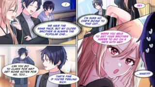 [Manga Dub] My popular brother asked me to go to class for him because he was sick