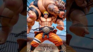 Naruto vs Sumo Wrestler | Kakashi, Sasuke and Luffy With Ramen
