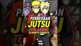 Perbedaan Jutsu Terlarang di Naruto dan Boruto #shorts